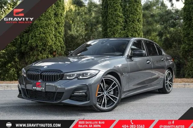 Gray 2022 BMW 3 Series 330e iPerformance for sale in Duluth, GA