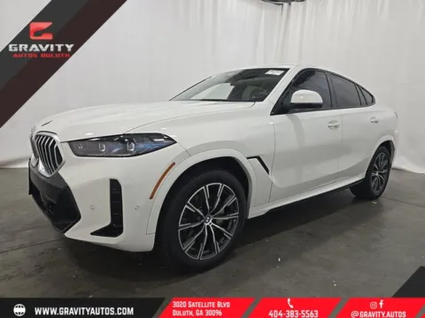 White 2025 BMW X6 xDrive40i for sale in Duluth, GA