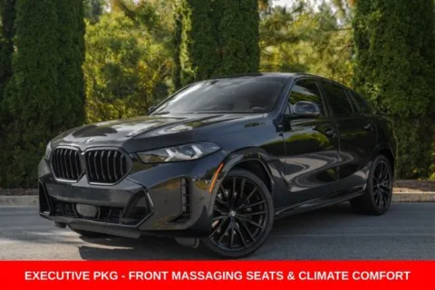 Black 2024 BMW X6 xDrive40i for sale in Duluth, GA