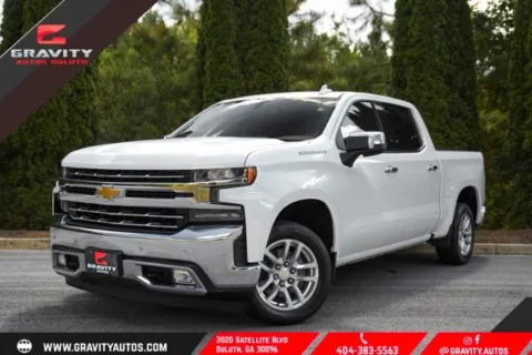 White 2020 Chevrolet Silverado 1500 LTZ for sale in Duluth, GA