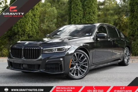 Black 2021 BMW 7 Series 750i xDrive for sale in Duluth, GA