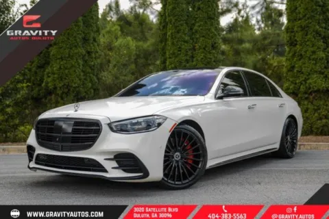 White 2021 Mercedes-Benz S-Class S 580 for sale in Duluth, GA