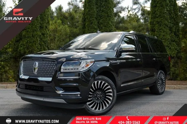 Black 2020 Lincoln Navigator L Black Label for sale in Duluth, GA