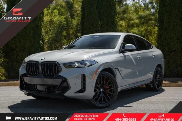 Gray 2024 BMW X6 xDrive40i for sale in Duluth, GA