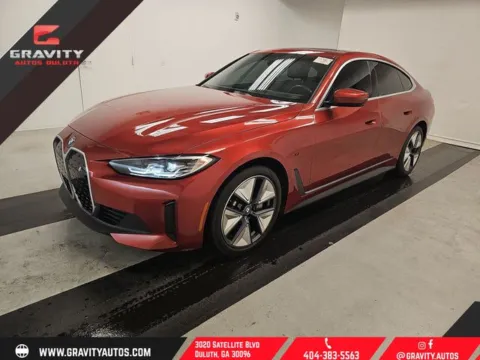 Orange 2023 BMW i4 eDrive40 for sale in Duluth, GA