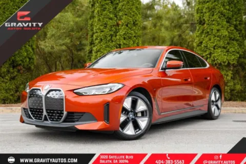 Orange 2023 BMW i4 eDrive40 for sale in Duluth, GA