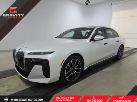 White 2024 BMW i7 xDrive60 for sale in Duluth, GA