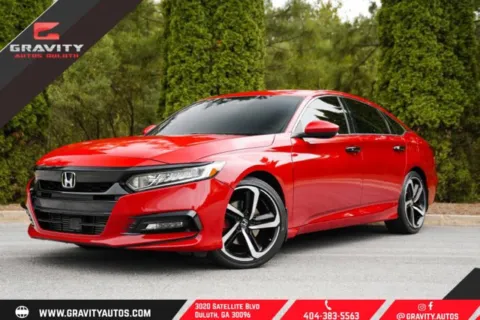 Red 2018 Honda Accord Sport for sale in Duluth, GA