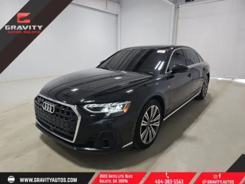 Black 2023 Audi A8 L 55 for sale in Duluth, GA