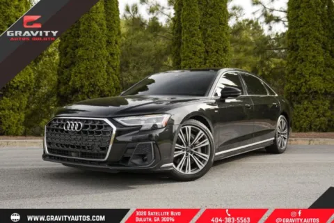 Black 2023 Audi A8 L 55 for sale in Duluth, GA