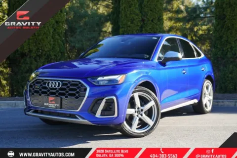 Blue 2022 Audi SQ5 Sportback Premium Plus for sale in Duluth, GA