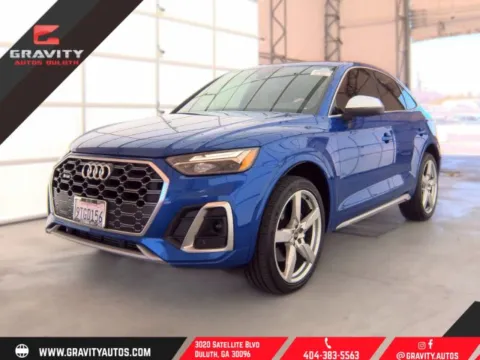Blue 2022 Audi SQ5 Sportback Premium Plus for sale in Duluth, GA