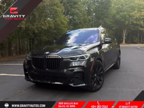 Black 2022 BMW X7 M50i for sale in Duluth, GA