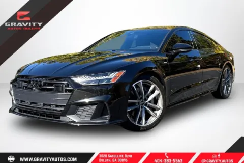 Black 2023 Audi A7 55 Premium Plus for sale in Duluth, GA