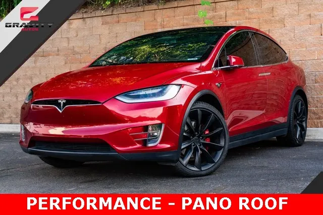 Used 2021 Tesla Model X Performance with VIN 5YJXCDE4XMF319387 for sale in Chamblee, GA