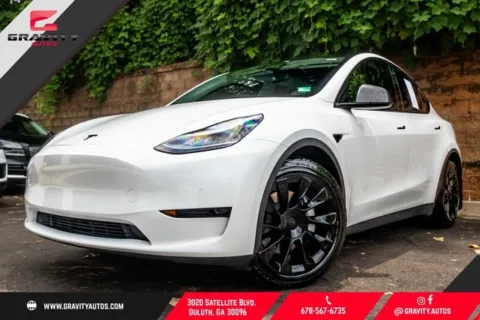 Blue 2021 Tesla Model Y Long Range for sale in Duluth, GA