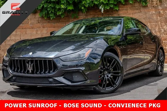 Black 2022 Maserati Ghibli Modena for sale in Duluth, GA