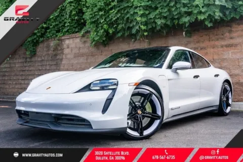 Gray 2022 Porsche Taycan 4S for sale in Duluth, GA