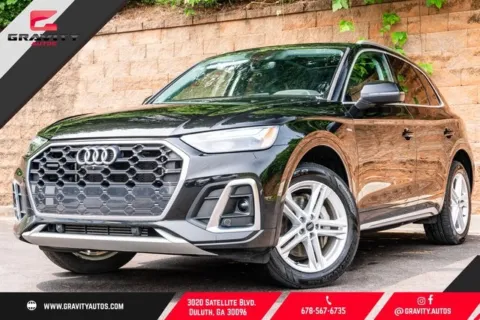 Black 2021 Audi Q5 e 55 Premium for sale in Duluth, GA