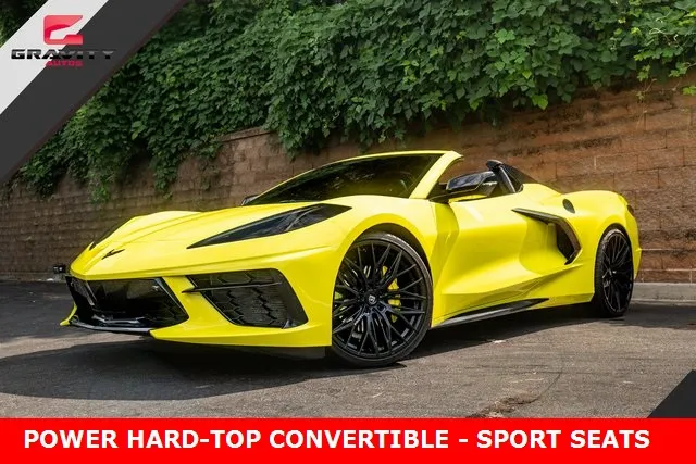 Yellow 2023 Chevrolet Corvette Stingray for sale in Duluth, GA