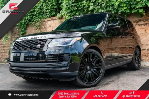 Black 2019 Land Rover Range Rover 3.0L V6 Supercharged HSE for sale in Duluth, GA