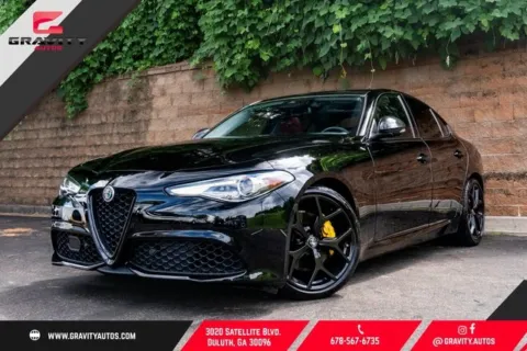 Black 2020 Alfa Romeo Giulia for sale in Duluth, GA