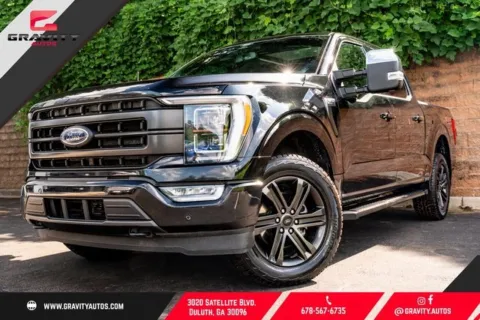 Black 2022 Ford F-150 Lariat for sale in Duluth, GA
