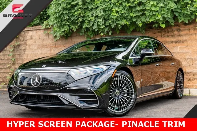 Black 2022 Mercedes-Benz EQS 580 for sale in Duluth, GA