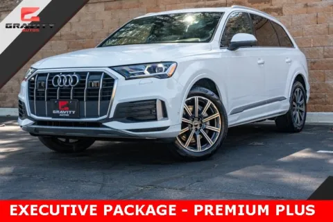 White 2022 Audi Q7 45 Premium Plus for sale in Duluth, GA