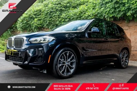 Black 2023 BMW X3 sDrive30i for sale in Duluth, GA