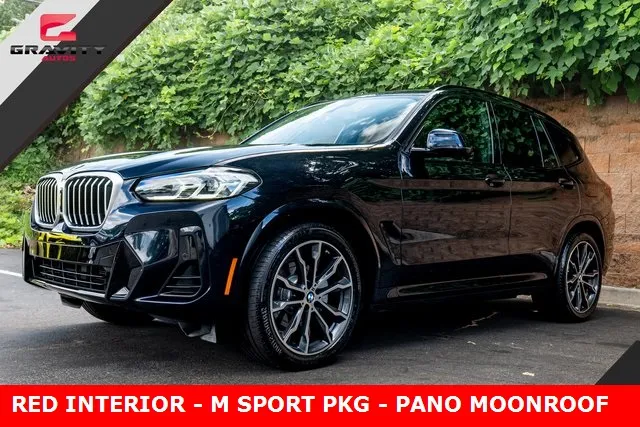 Black 2023 BMW X3 sDrive30i for sale in Duluth, GA