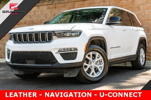 White 2023 Jeep Grand Cherokee Limited for sale in Duluth, GA