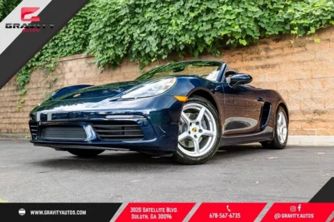Blue 2021 Porsche 718 Boxster for sale in Duluth, GA