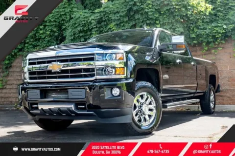 Black 2019 Chevrolet Silverado 3500HD High Country for sale in Duluth, GA