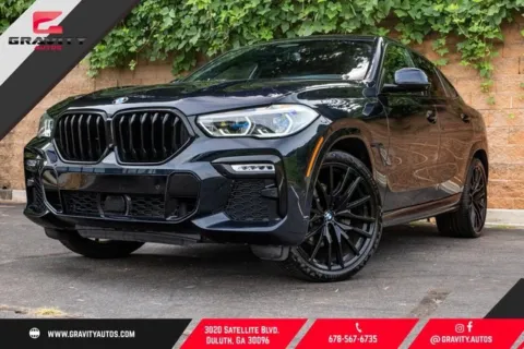 Black 2020 BMW X6 sDrive40i for sale in Duluth, GA