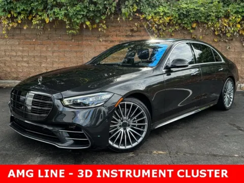 Gray 2022 Mercedes-Benz S-Class S 580 for sale in Duluth, GA