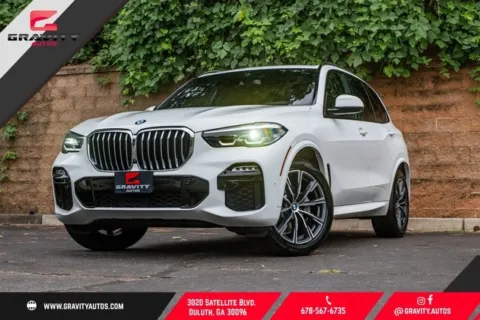 White 2021 BMW X5 xDrive40i for sale in Duluth, GA