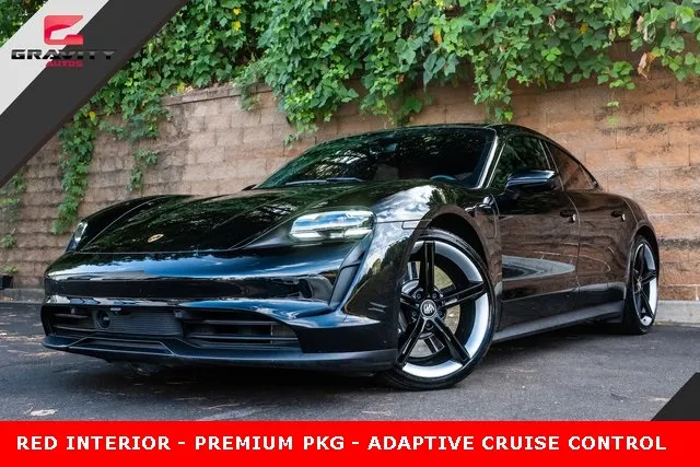Black 2021 Porsche Taycan 4S for sale in Duluth, GA
