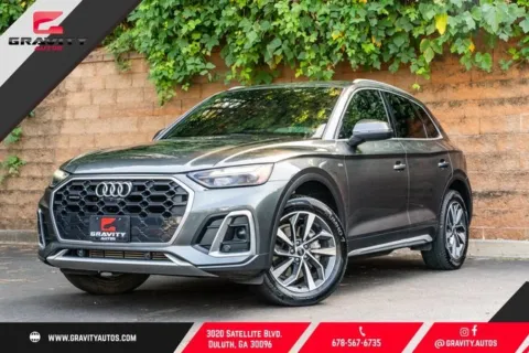 Gray 2022 Audi Q5 45 S line Premium for sale in Duluth, GA