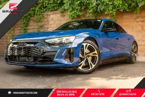 Blue 2022 Audi e-tron GT Premium Plus for sale in Duluth, GA