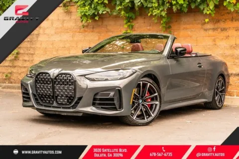 Gray 2023 BMW 4 Series M440i xDrive for sale in Duluth, GA