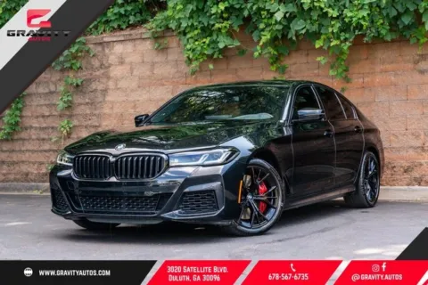 Black 2023 BMW 5 Series 540i for sale in Duluth, GA