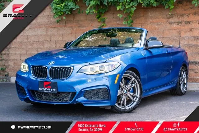 Blue 2016 BMW 2 Series M235i for sale in Duluth, GA