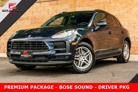 Blue 2021 Porsche Macan for sale in Duluth, GA