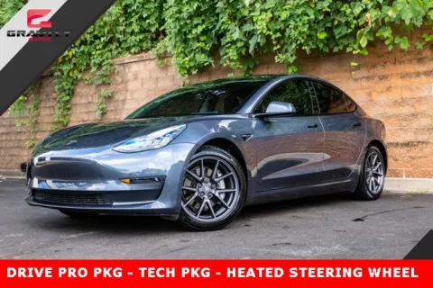 Gray 2021 Tesla Model 3 Standard Range Plus for sale in Duluth, GA