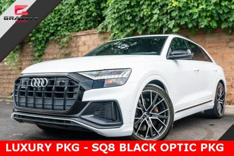 White 2021 Audi SQ8 4.0T Prestige for sale in Duluth, GA