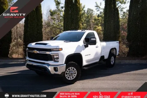 White 2025 Chevrolet Silverado 2500HD LT for sale in Duluth, GA