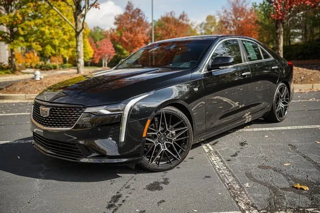 Black 2024 Cadillac CT4 Premium Luxury for sale in Duluth, GA
