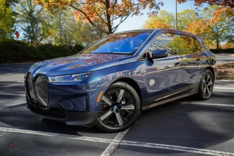 Blue 2023 BMW iX xDrive50 for sale in Duluth, GA