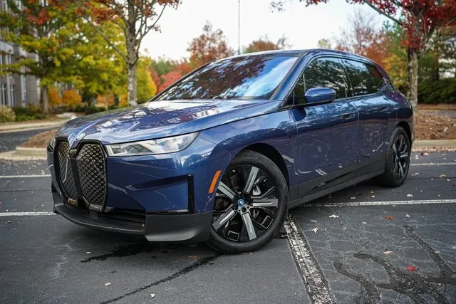 Blue 2023 BMW iX xDrive50 for sale in Duluth, GA